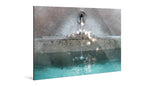La Fontana Foto auf Alu Dibond, purespective Kathrin Meister, Wandbild glänzend
