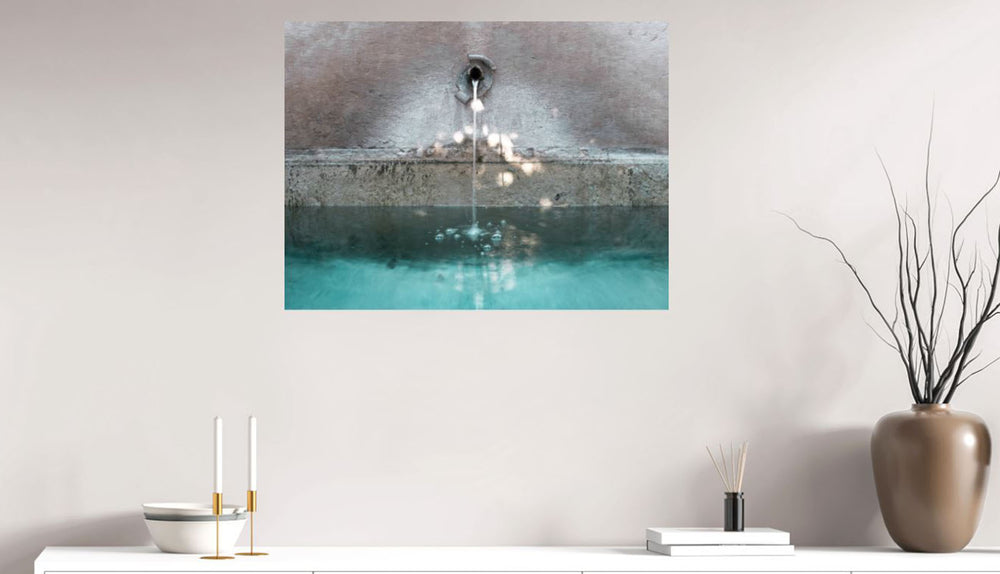 
                  
                    La Fontana Foto auf Alu Dibond Raumansicht 80 x 60 cm, purespective Kathrin Meister
                  
                