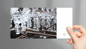 
                  
                    Postkartenset Winter Besondere Weihnachtskarten Winterkarten purespective Eis-Skulptur VS
                  
                